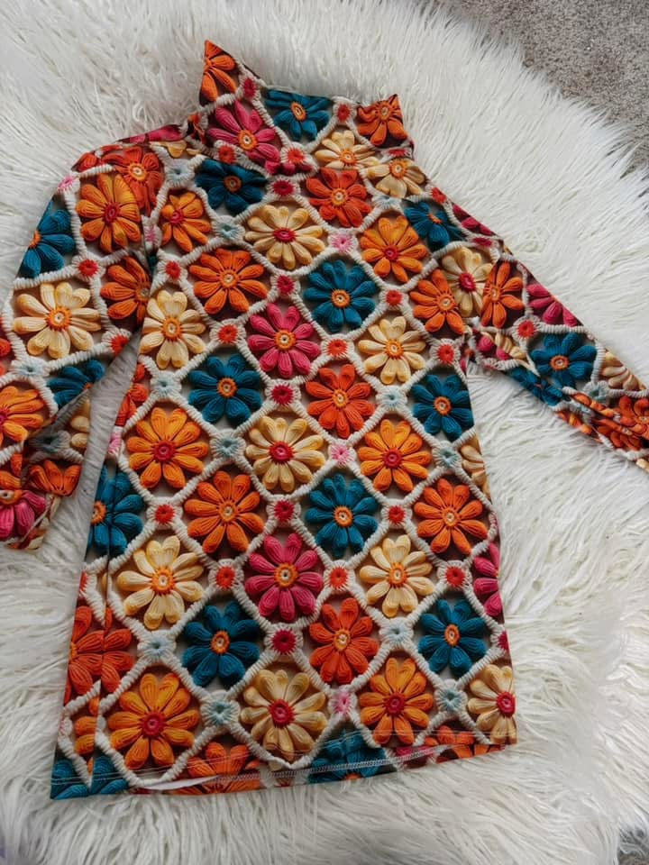 Mock Neck Top or Dress