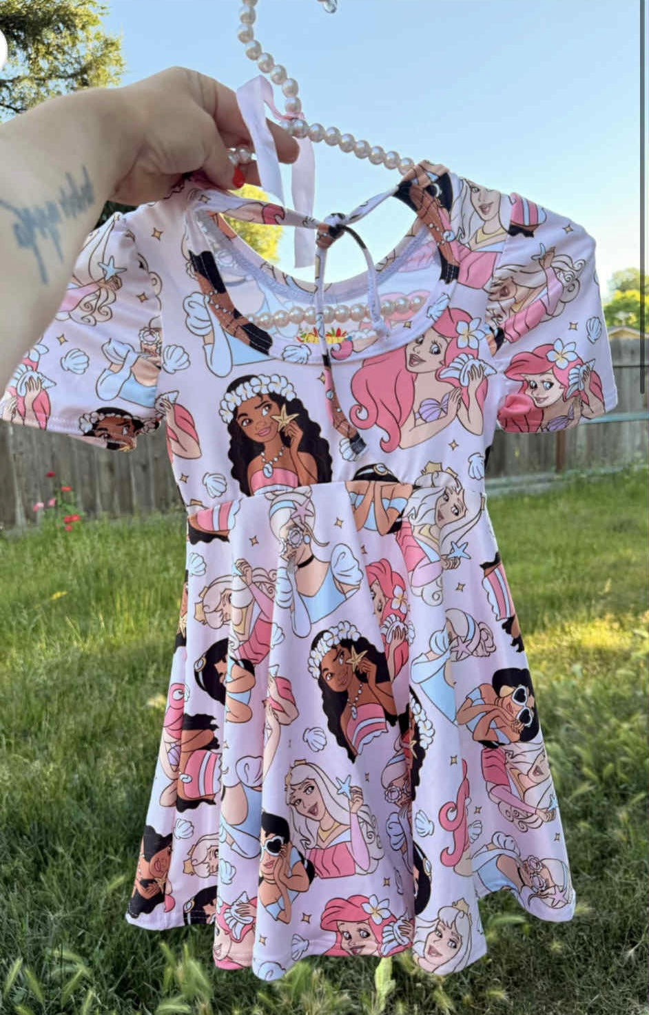 Open Back Ellie Twirl with Bummies