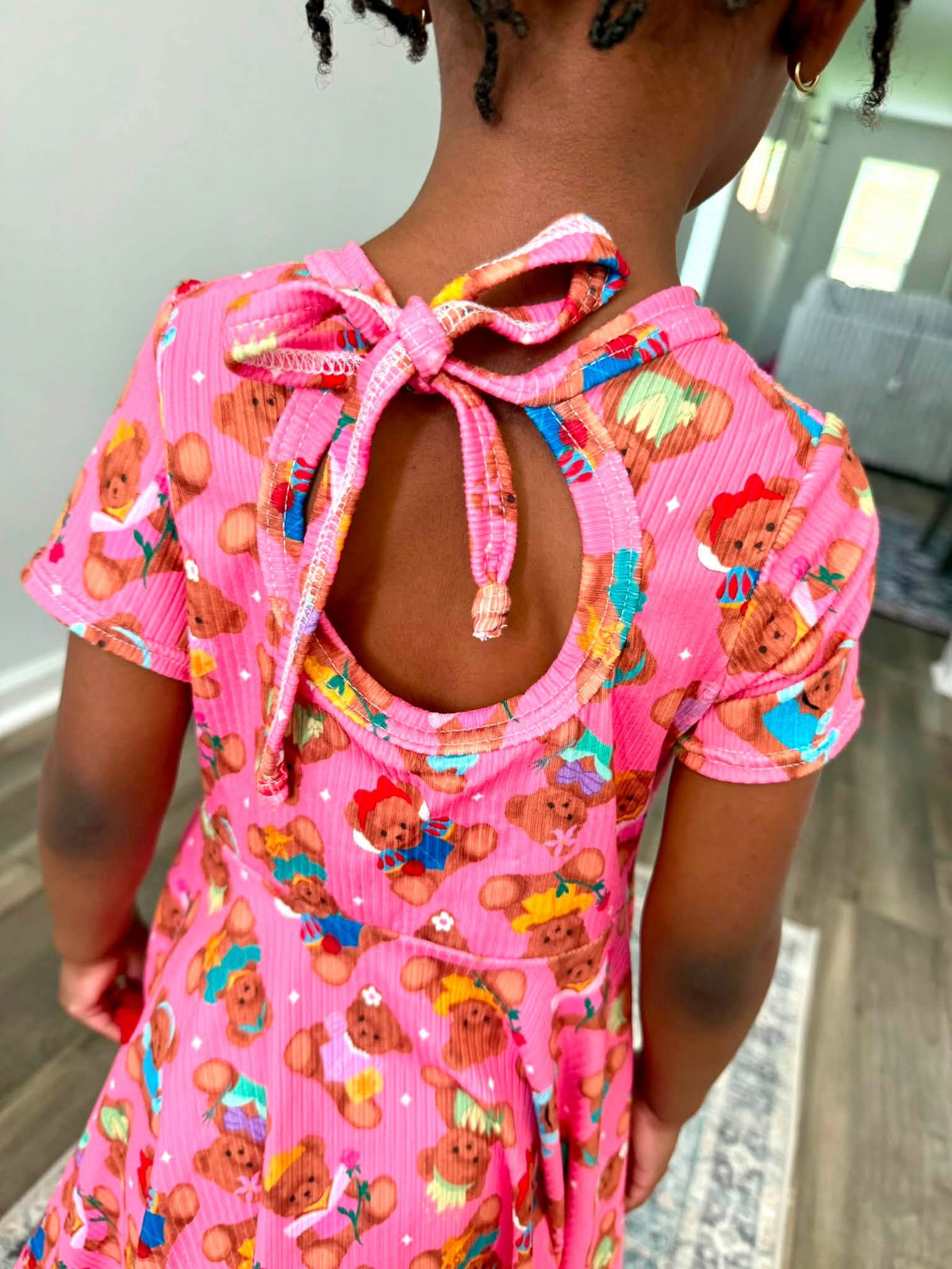 Open Back Ellie Twirl Dress with Bummies