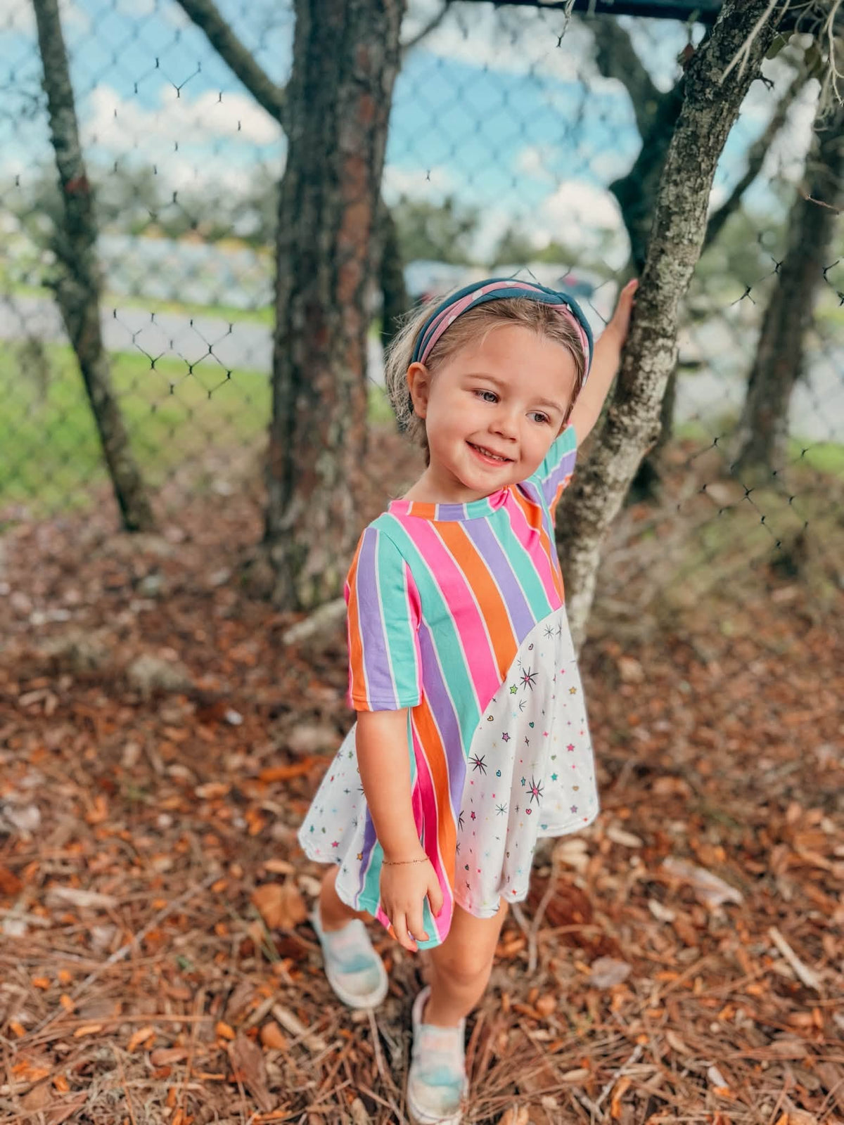 Colorblock Swing Dress or Top