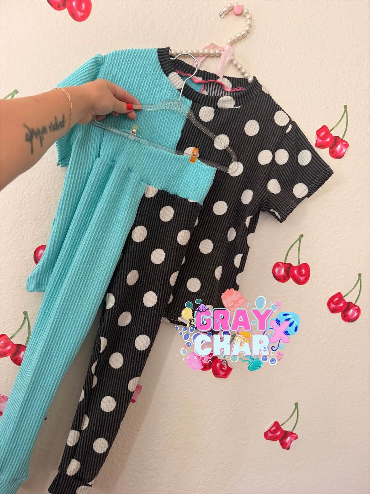 Split Leggings Set