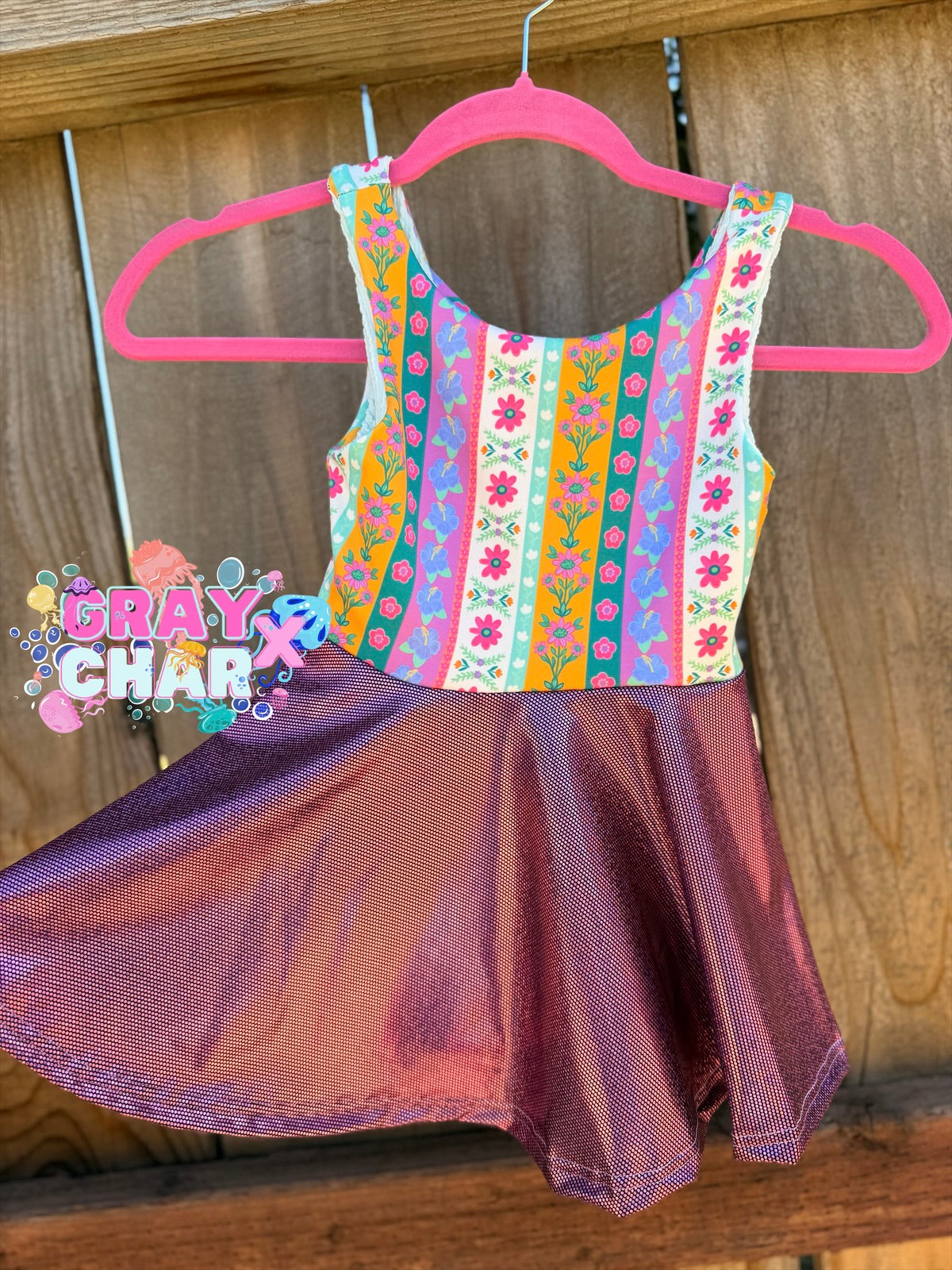 4T Peplum with holo