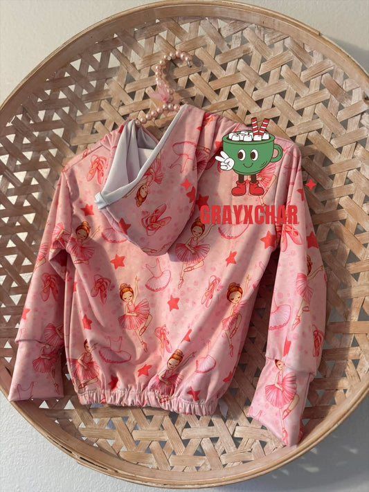 Cinched Waist Hoodie