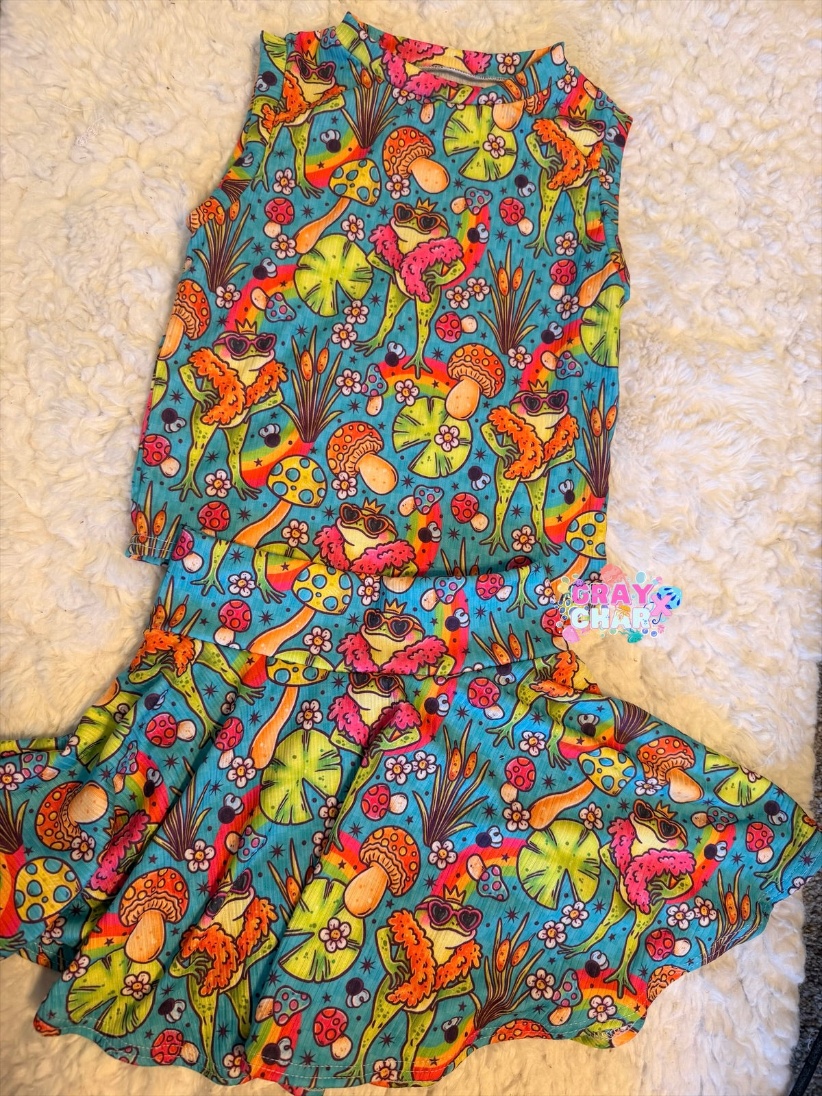 6/7 tank  & Skirted bummies
